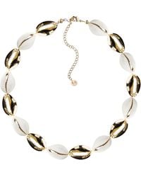 Adriana Pappas Designs - Mixed Mini Metal Shell Accent Choker - Lyst