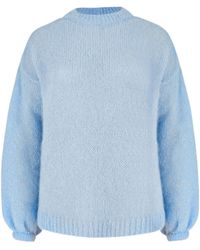 SALANIDA - Melody Mohair Jumper Sky - Lyst