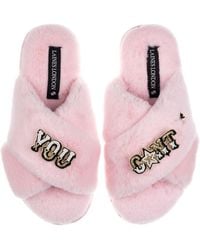Laines London - Classic Laines Slippers With You Cunt Brooches - Lyst