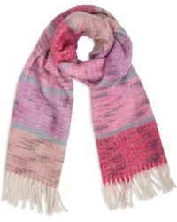 Saachi - Cozy Oversized Fringe Scarf - Lyst