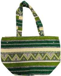 Berber Leather - Neutrals The Nador Small Expandable Fabric Tote - Lyst