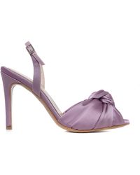 Ginissima - Sofia Satin Sandals - Lyst
