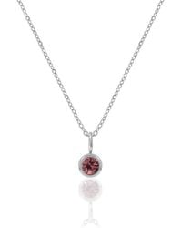 A Weathered Penny - Birthstone Necklace - Lyst