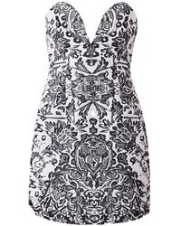 Noushella - Cora Strapless Dress - Lyst