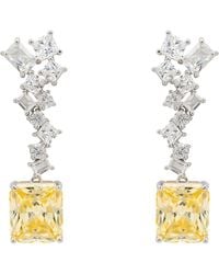 LÁTELITA London - Diana Lemon Topaz Drop Earrings - Lyst