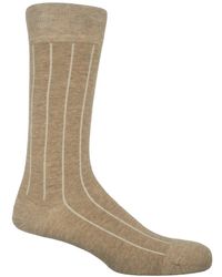 Peper Harow - Made in England - Neutrals Indulgent Cashmere Socks - Lyst