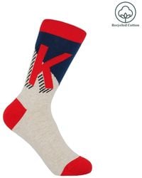 Peper Harow - Made in England - Alphabet Socks – K - Lyst