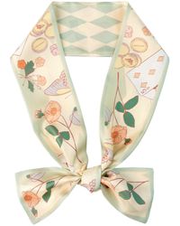Lost Pattern - Wonderland Silk Twill Neck Bow - Lyst