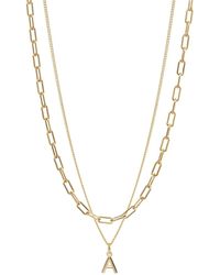 Muru - Little Letter Layering Set - Lyst
