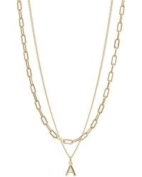 Muru - Little Letter Layering Set - Lyst