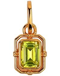 Zynnia Collective - August Peridot Birthstone Charm - Lyst