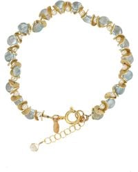 Lori Kaplan Design - Topaz & Pearl Signature Bracelet - Lyst