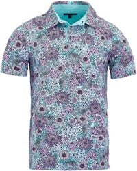 lords of harlech - Pietro Garden Party Polo Shirt - Lyst
