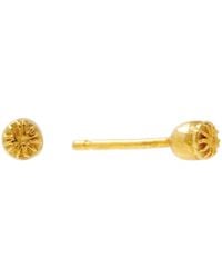 Lee Renee - Poppy Seedpod Earrings - Lyst