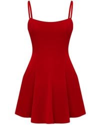 Sanctumum - Nora Strap Mini Dress With Open Back - Lyst
