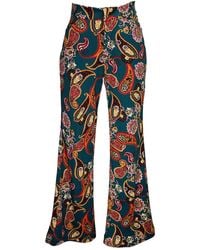 Jennafer Grace - Pepper Paisley Suiting Trouser - Lyst