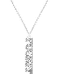 CarterGore - Sterling “Fuckit” Word Necklace - Lyst