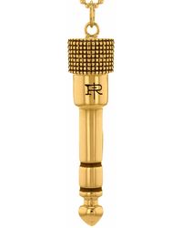 True Rocks - Large Jack Plug Necklace - Lyst