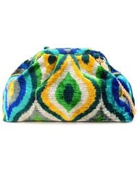 SJW BAGS LONDON - Victoria Ikat Mini Pouch Bag - Lyst