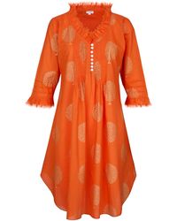At Last - Annabel Cotton Tunic - Lyst