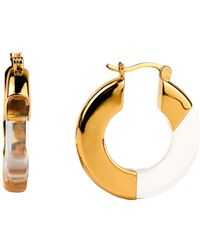Zynnia Collective - Split Hoops - Lyst