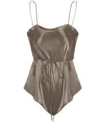 Maguy De Chadirac - Classic Silk Teddy - Lyst