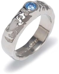 Classicharms - Sylvie Molten Gemstone Stackable Ring - Lyst