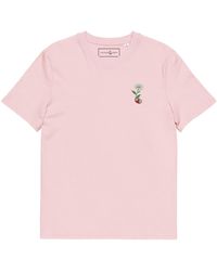 Anchor and Crew - Cotton Daisy Garden Dystopia Organic Cotton Embroidered T-Shirt - Lyst