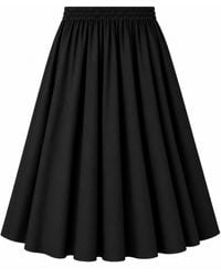 IZABELA MANDOIU - Midi Skirt - Lyst