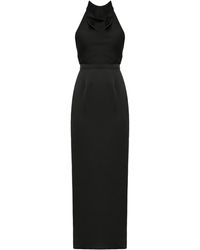 UNDRESS - Casandra Cowl Neck Long Evening Dress - Lyst
