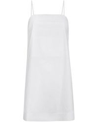 Audrey Vallens - Poplin Mini Dress - Lyst