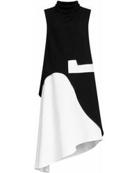 Julia Allert - Sleeveless Asymmetric Midi Dress – - Lyst