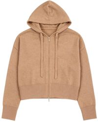Brodie Cashmere - Neutrals Bryanna Trim Hoodie - Lyst