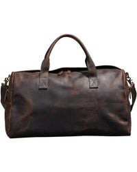 Touri - Genuine Leather Weekend Bag - Lyst