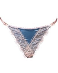 Noblesse Oblige - Duck Egg Luna String - Lyst