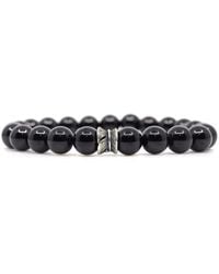 Shar Oke - Spinel & Sterling Leaf Bracelet - Lyst