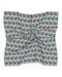 FORZA CAVALLO - Happy Arab Square Scarf - Lyst