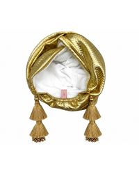 Julia Clancey - Zia & Ivory Didi Dorado Turban - Lyst