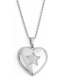 Maison De Gala - Heart Star Pendant Necklace - Lyst