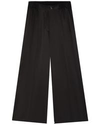 The Summer Edit - Lexi Sports Luxe Silk Trouser - Lyst