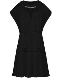 Change of Scenery - Neutrals Gari Short Beach Dress - Lyst