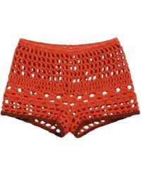 Gunes Swim - Ink Miniq Crochet Shorts - Lyst