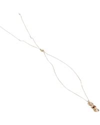 Saachi - Three Charm Multi Pendant Necklace - Lyst