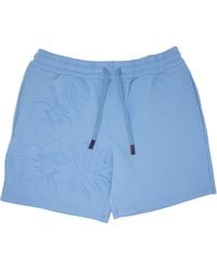 lords of harlech - Silus Embossed Interlock Shorts - Lyst