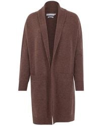 Paul James Knitwear - Pure Lambswool Long Line Liberty Cardigan With Pockets - Lyst