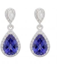 LÁTELITA London - Phillippa Drop Earrings Tanzanite - Lyst