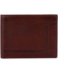Time Resistance - Leather Bifold Wallet - Lyst