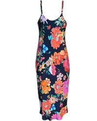 Introvertie VIENNA - Not Your Darling Bias Cut Midi Slip Dress - Lyst