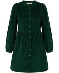 Sugarhill - Brandy Cord Short Smock Dress - Lyst
