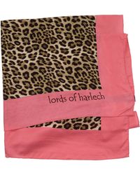 lords of harlech - Sapphira Leopard Printed Scarf - Lyst